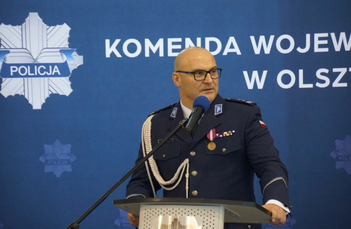 Nowy komendant warmińsko-mazurskiej policji